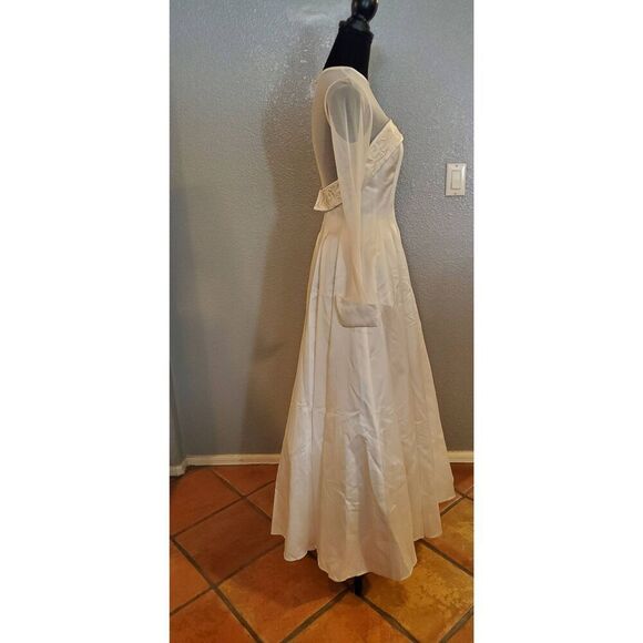 Jessica Mcclintonk Vintage Wedding white dress - Picture 8 of 15